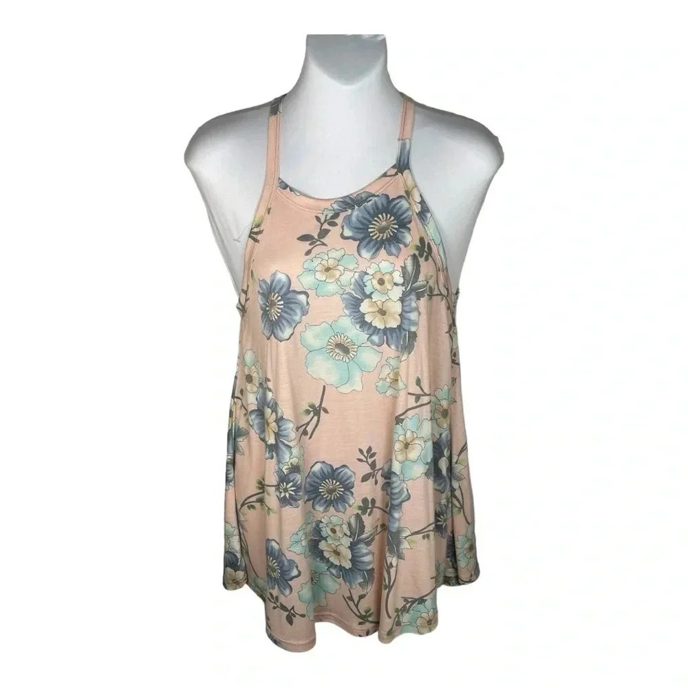 🌸 MTS Boutique Mitto Floral‎ Tank NWT Small